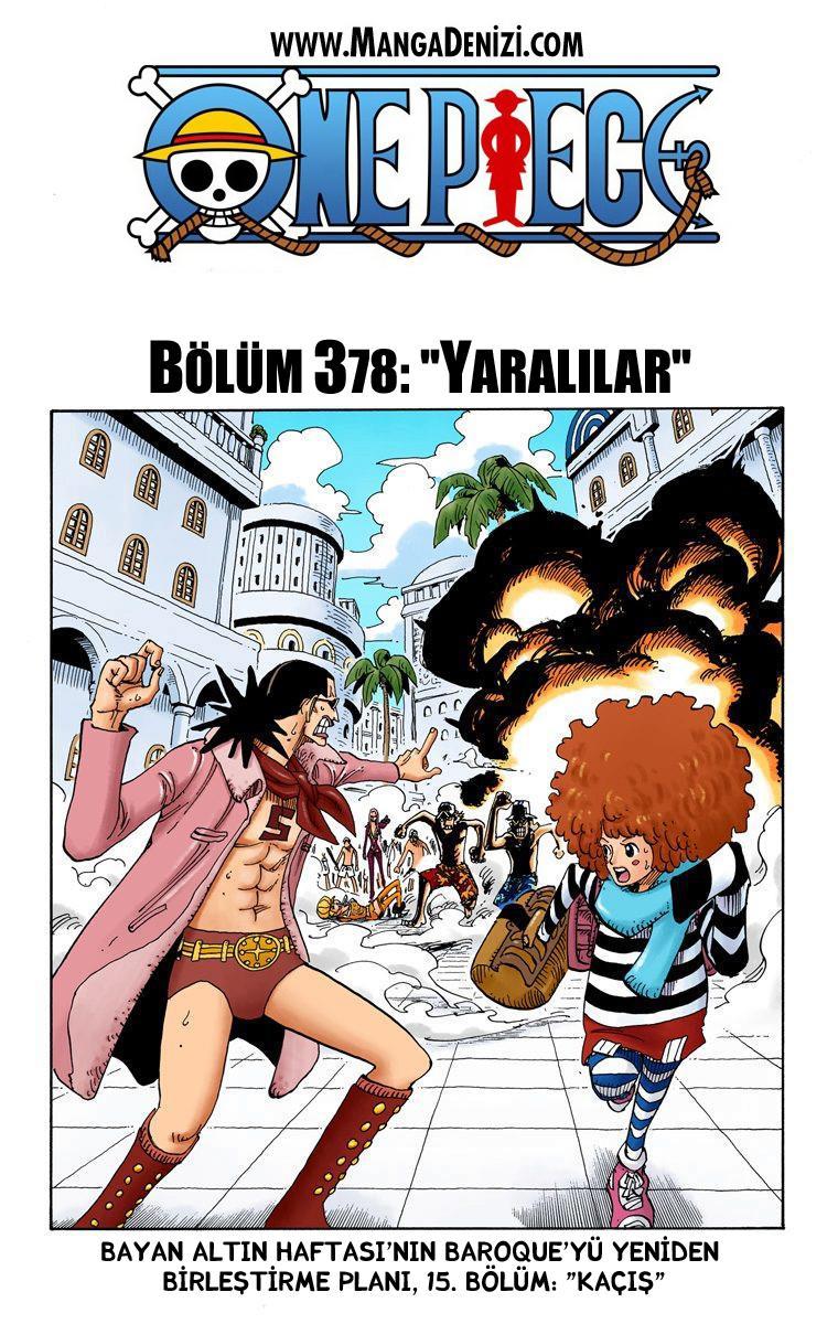 One Piece [Renkli] mangasının 0378 bölümünün 2. sayfasını okuyorsunuz.