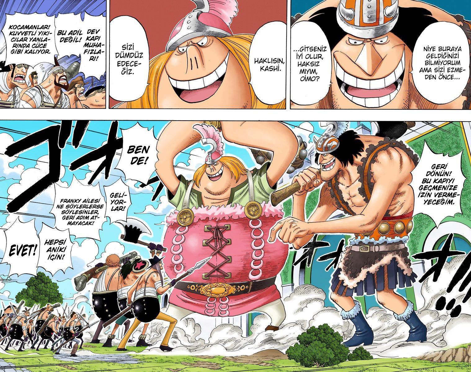 One Piece [Renkli] mangasının 0378 bölümünün 3. sayfasını okuyorsunuz.