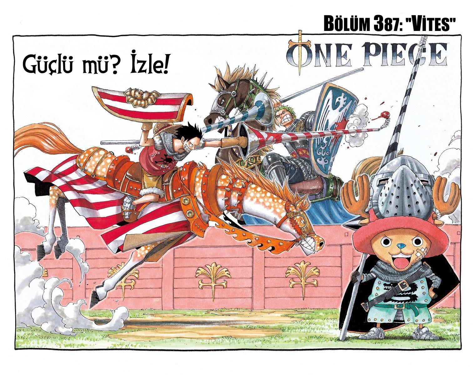 One Piece [Renkli] mangasının 0387 bölümünün 2. sayfasını okuyorsunuz.