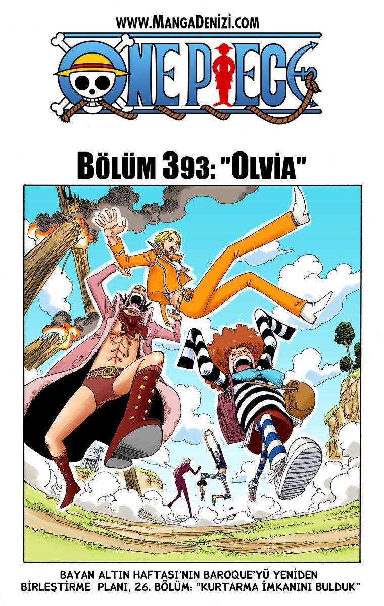 One Piece [Renkli] mangasının 0393 bölümünün 2. sayfasını okuyorsunuz.