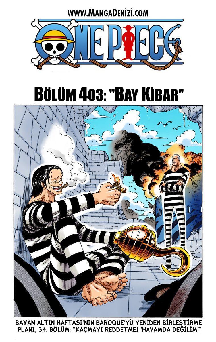 One Piece [Renkli] mangasının 0403 bölümünün 2. sayfasını okuyorsunuz.