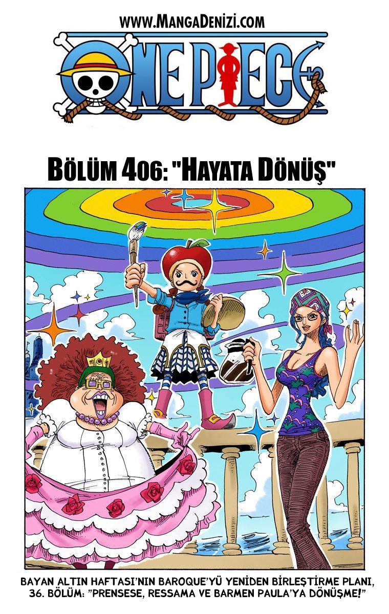 One Piece [Renkli] mangasının 0406 bölümünün 2. sayfasını okuyorsunuz.