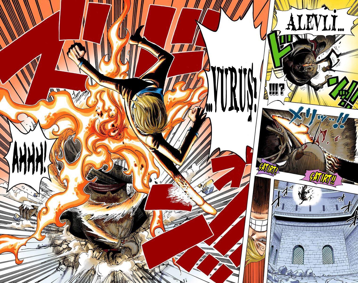 One Piece [Renkli] mangasının 0415 bölümünün 18. sayfasını okuyorsunuz.