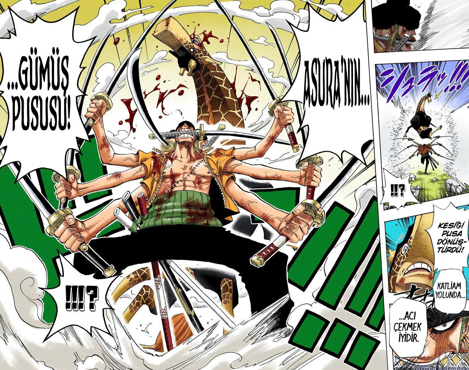 One Piece [Renkli] mangasının 0417 bölümünün 19. sayfasını okuyorsunuz.