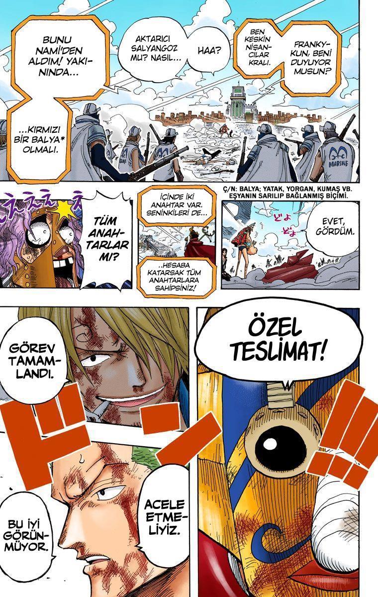 One Piece [Renkli] mangasının 0419 bölümünün 18. sayfasını okuyorsunuz.