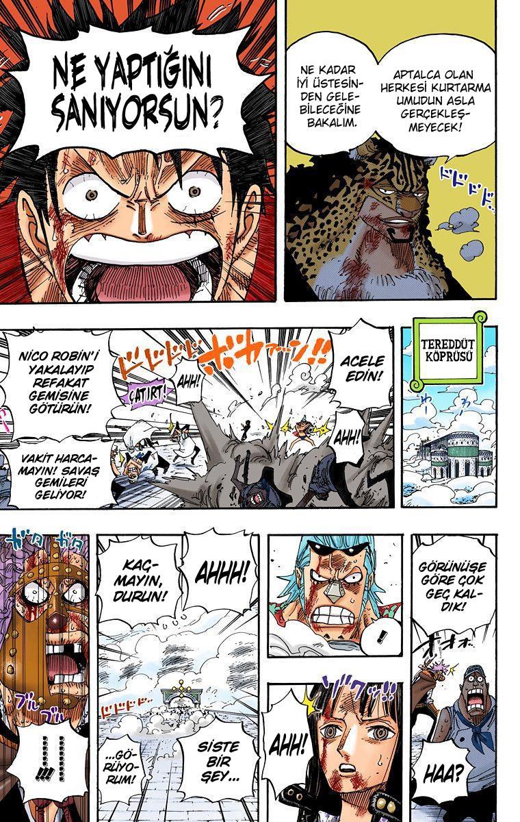 One Piece [Renkli] mangasının 0420 bölümünün 18. sayfasını okuyorsunuz.