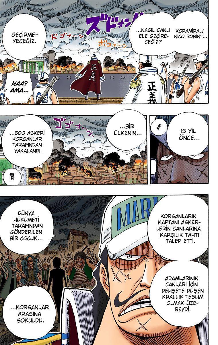 One Piece [Renkli] mangasının 0422 bölümünün 3. sayfasını okuyorsunuz.