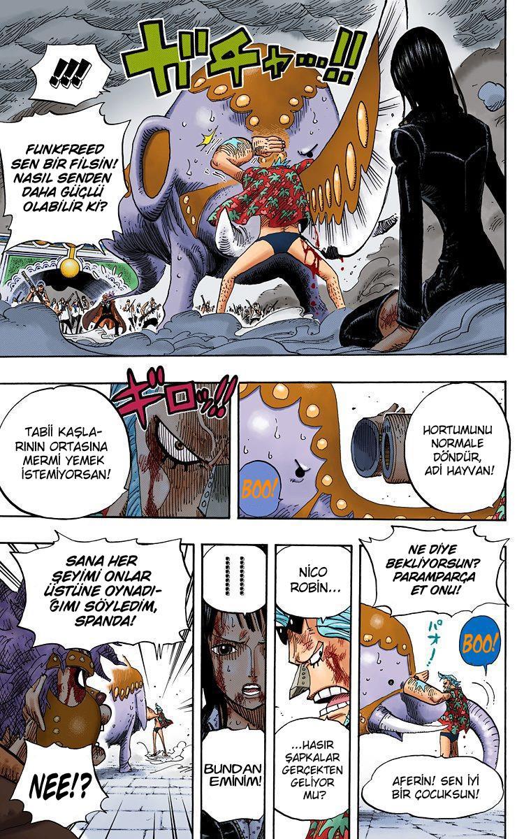 One Piece [Renkli] mangasının 0423 bölümünün 10. sayfasını okuyorsunuz.