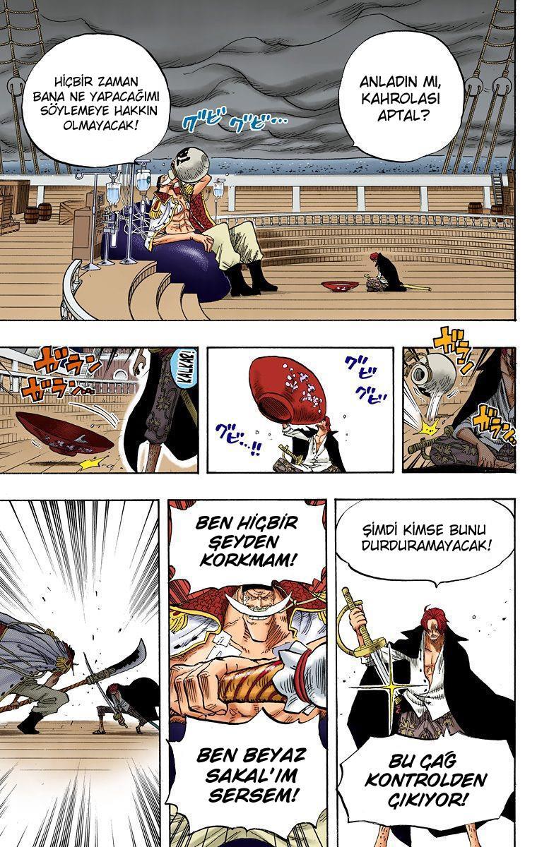 One Piece [Renkli] mangasının 0434 bölümünün 15. sayfasını okuyorsunuz.