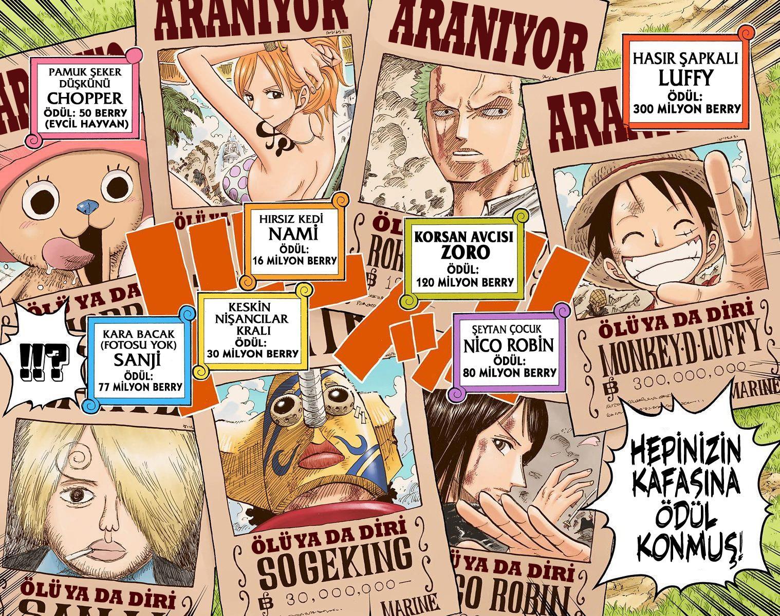 One Piece [Renkli] mangasının 0435 bölümünün 17. sayfasını okuyorsunuz.