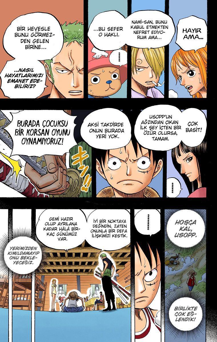 One Piece [Renkli] mangasının 0438 bölümünün 6. sayfasını okuyorsunuz.