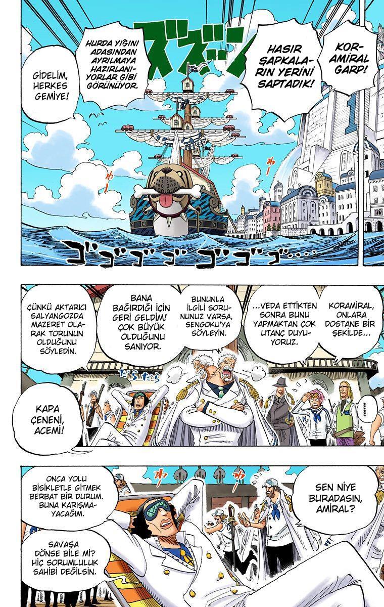 One Piece [Renkli] mangasının 0438 bölümünün 7. sayfasını okuyorsunuz.