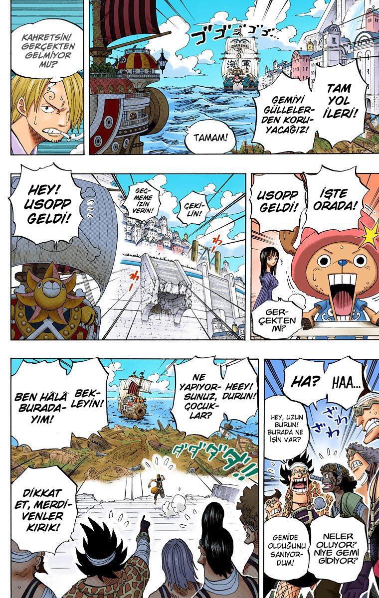 One Piece [Renkli] mangasının 0438 bölümünün 13. sayfasını okuyorsunuz.