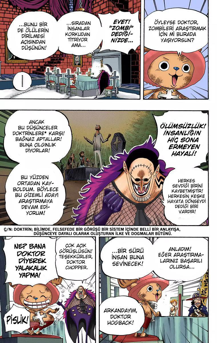 One Piece [Renkli] mangasının 0446 bölümünün 9. sayfasını okuyorsunuz.