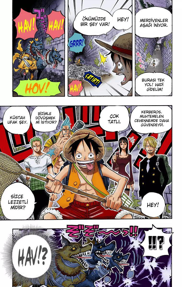 One Piece [Renkli] mangasının 0446 bölümünün 19. sayfasını okuyorsunuz.