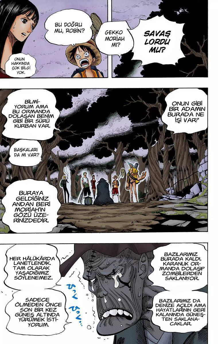 One Piece [Renkli] mangasının 0449 bölümünün 3. sayfasını okuyorsunuz.