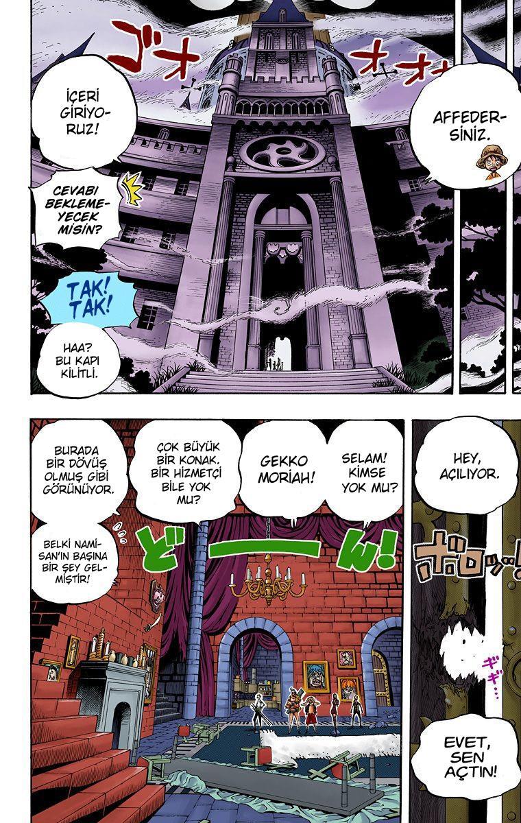 One Piece [Renkli] mangasının 0450 bölümünün 9. sayfasını okuyorsunuz.