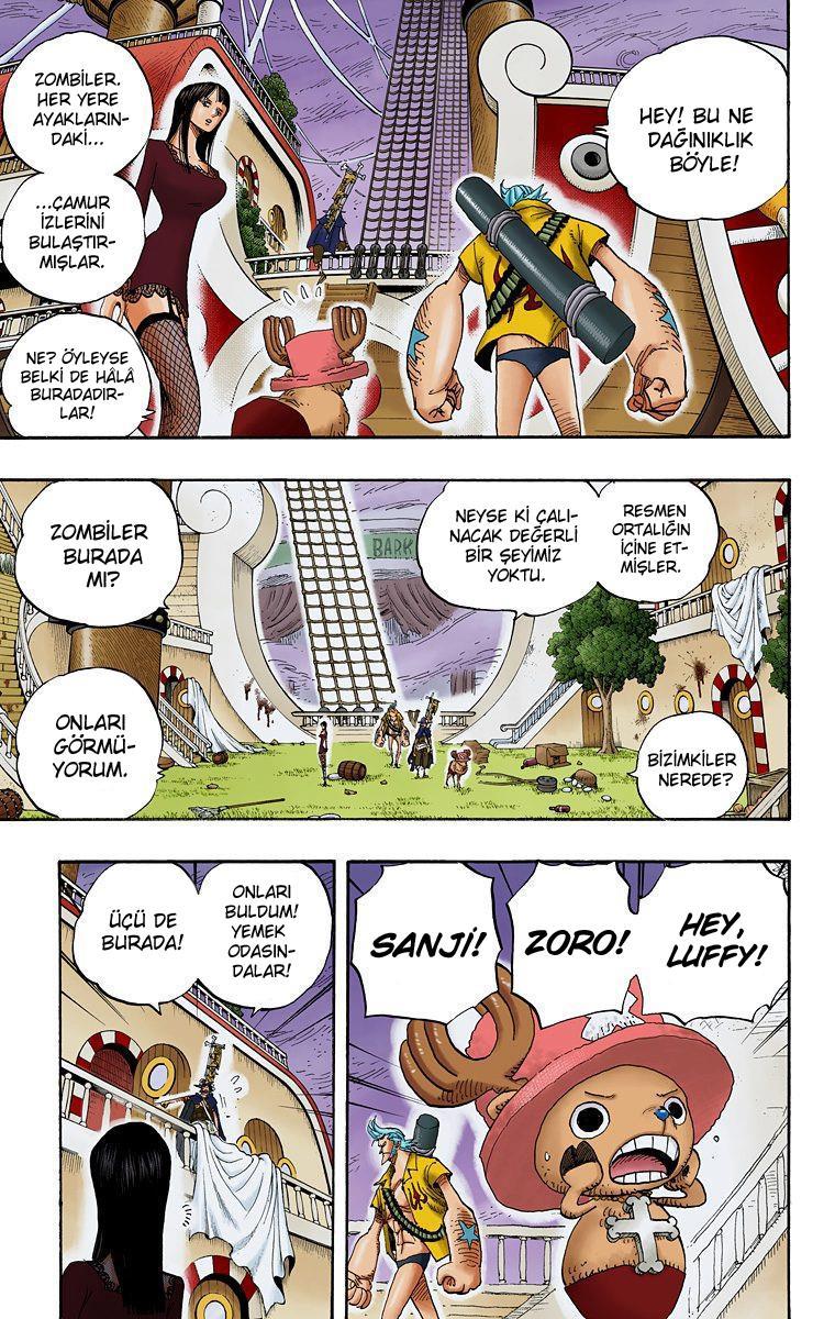 One Piece [Renkli] mangasının 0458 bölümünün 17. sayfasını okuyorsunuz.