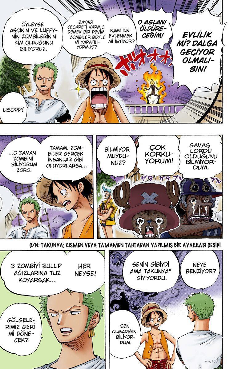 One Piece [Renkli] mangasının 0459 bölümünün 6. sayfasını okuyorsunuz.