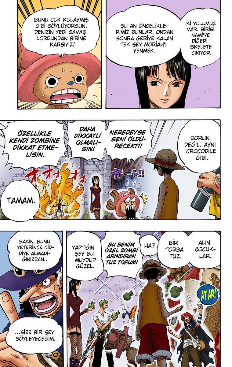 One Piece [Renkli] mangasının 0460 bölümünün 6. sayfasını okuyorsunuz.