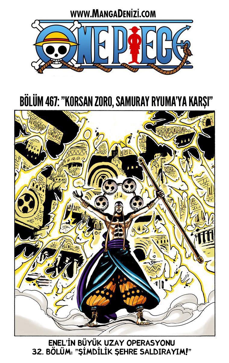 One Piece [Renkli] mangasının 0467 bölümünün 2. sayfasını okuyorsunuz.