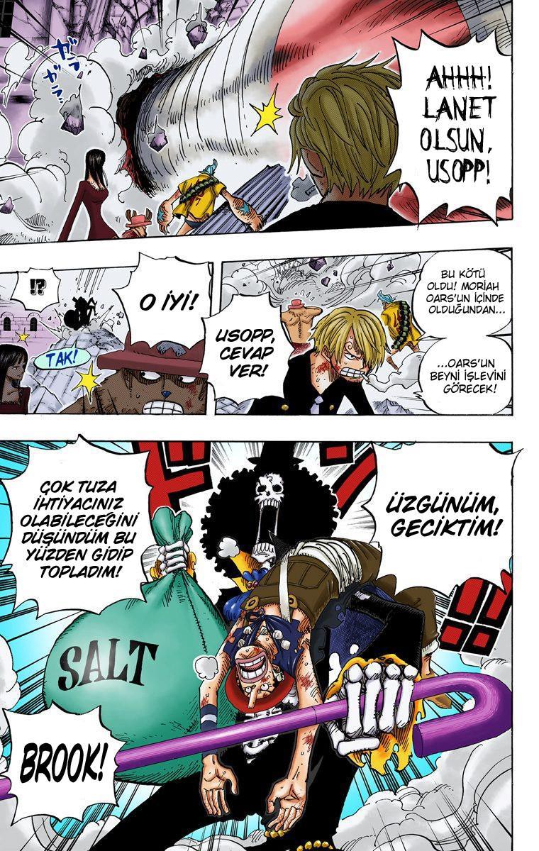 One Piece [Renkli] mangasının 0474 bölümünün 19. sayfasını okuyorsunuz.