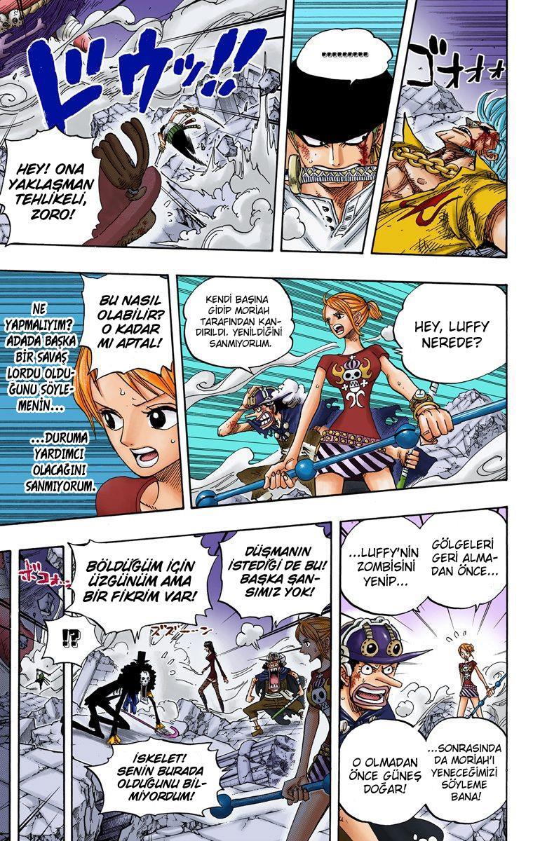 One Piece [Renkli] mangasının 0476 bölümünün 13. sayfasını okuyorsunuz.