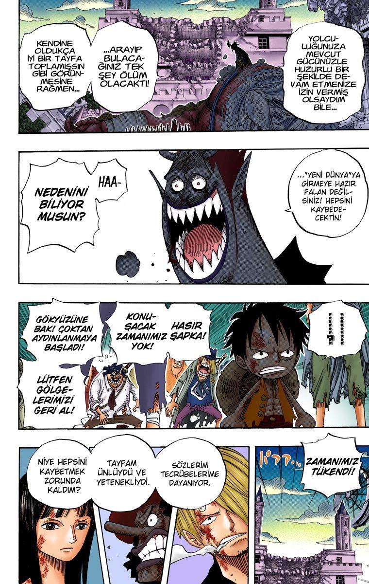 One Piece [Renkli] mangasının 0481 bölümünün 9. sayfasını okuyorsunuz.