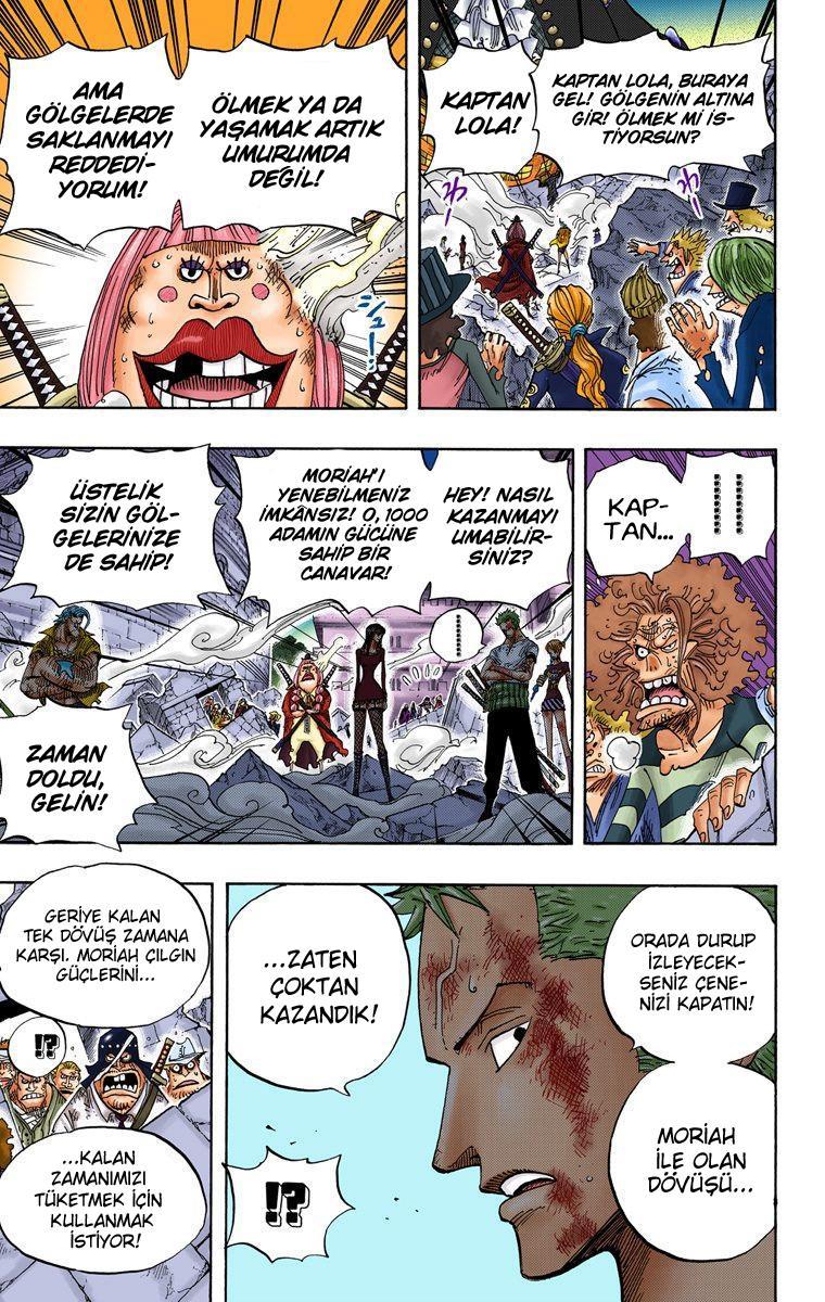One Piece [Renkli] mangasının 0482 bölümünün 4. sayfasını okuyorsunuz.