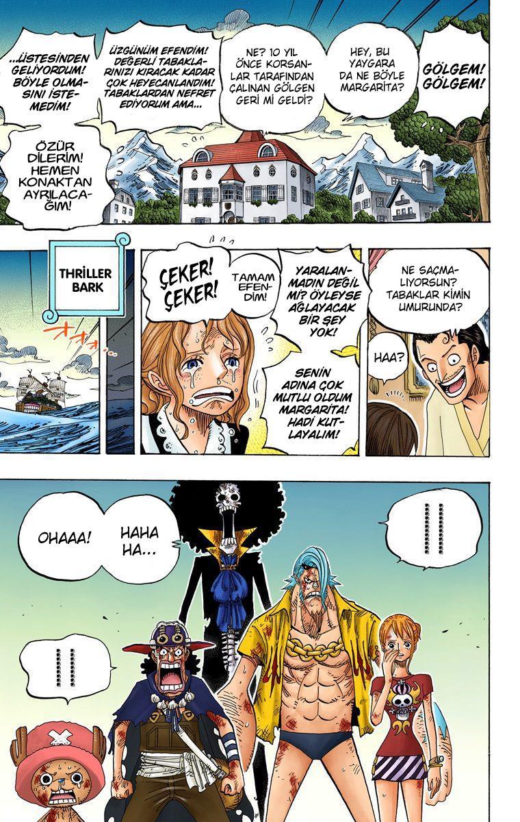 One Piece [Renkli] mangasının 0483 bölümünün 7. sayfasını okuyorsunuz.