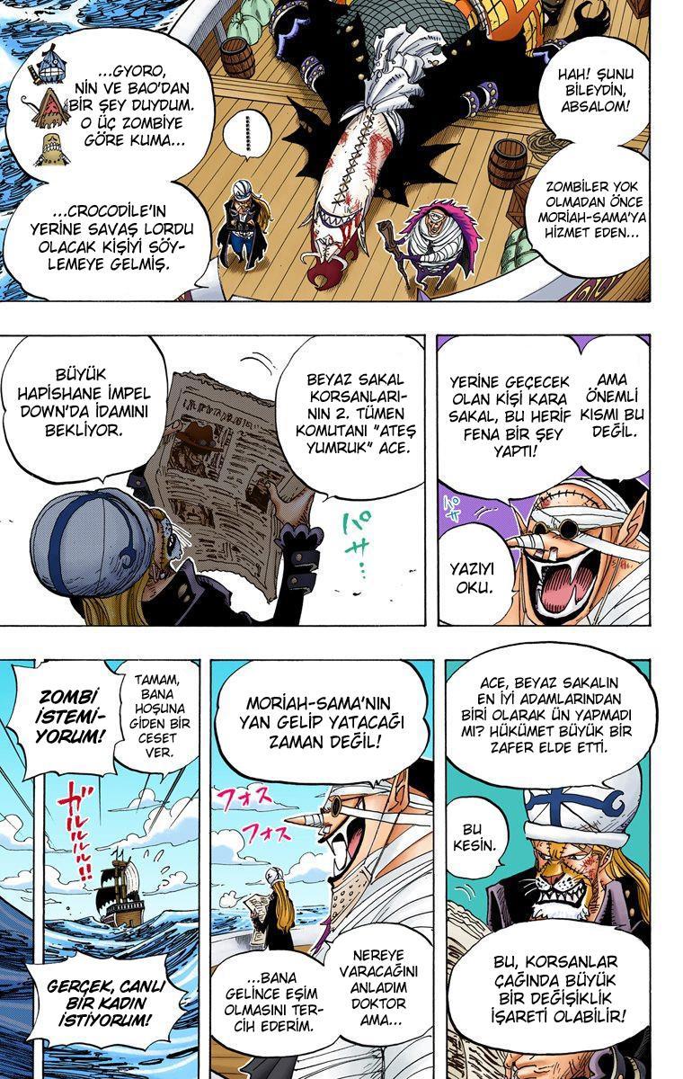 One Piece [Renkli] mangasının 0486 bölümünün 4. sayfasını okuyorsunuz.