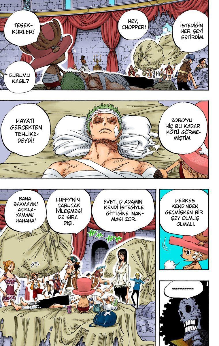 One Piece [Renkli] mangasının 0486 bölümünün 8. sayfasını okuyorsunuz.