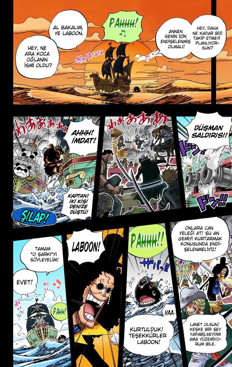 One Piece [Renkli] mangasının 0487 bölümünün 5. sayfasını okuyorsunuz.