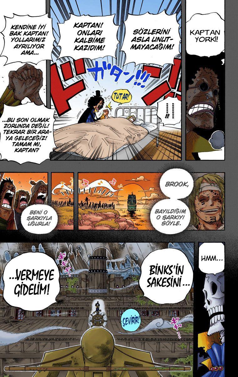 One Piece [Renkli] mangasının 0487 bölümünün 20. sayfasını okuyorsunuz.