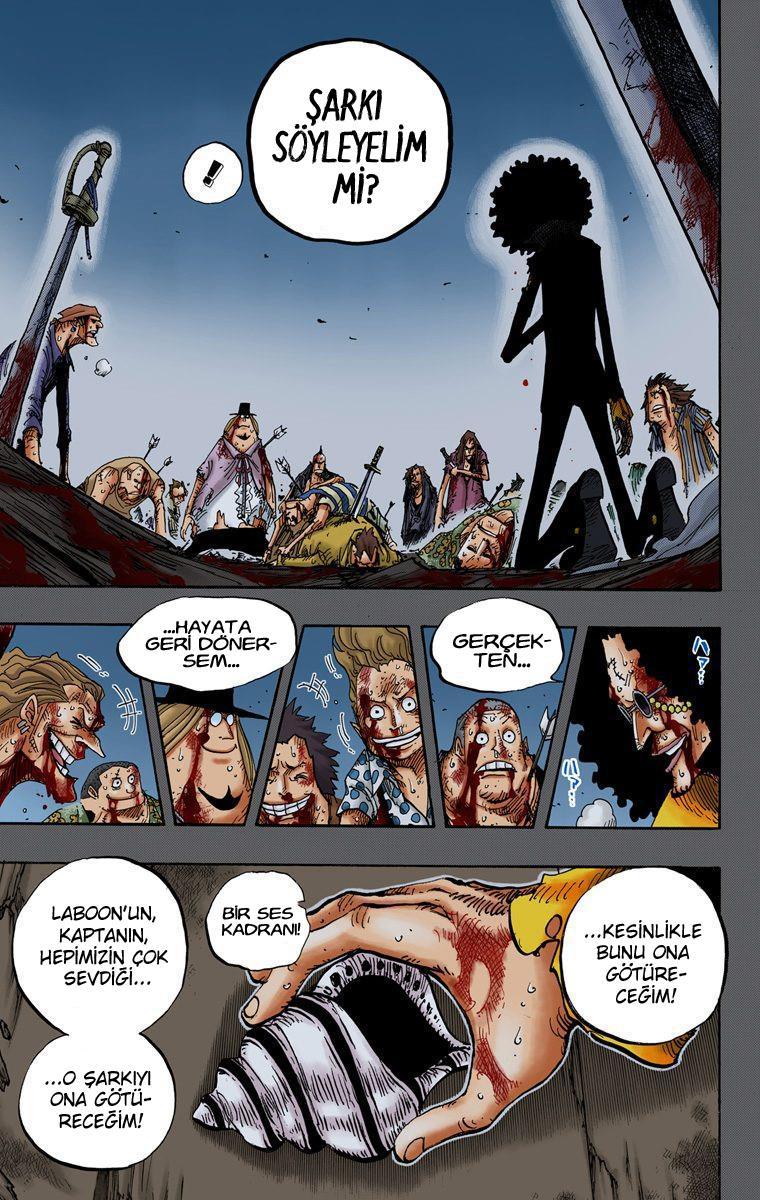 One Piece [Renkli] mangasının 0488 bölümünün 10. sayfasını okuyorsunuz.