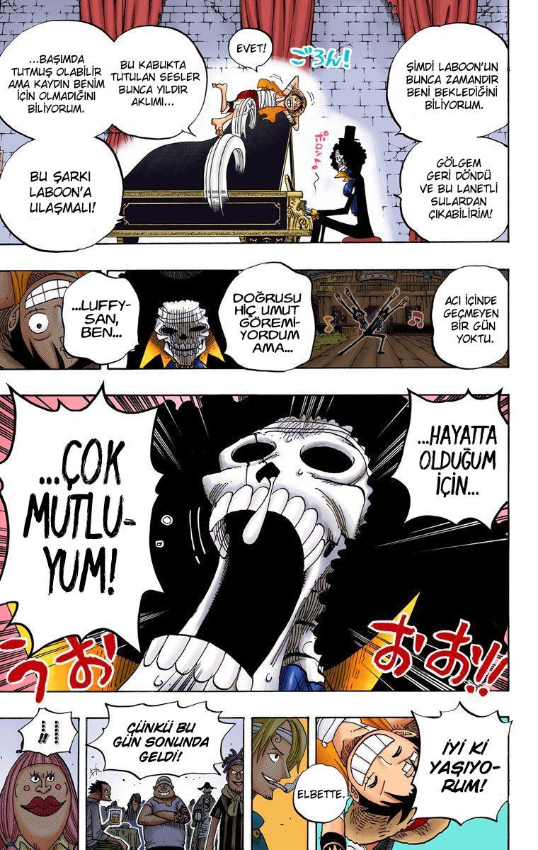 One Piece [Renkli] mangasının 0489 bölümünün 5. sayfasını okuyorsunuz.