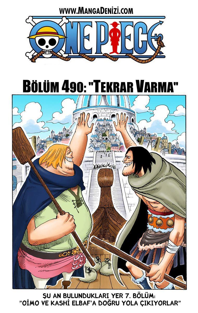 One Piece [Renkli] mangasının 0490 bölümünün 2. sayfasını okuyorsunuz.
