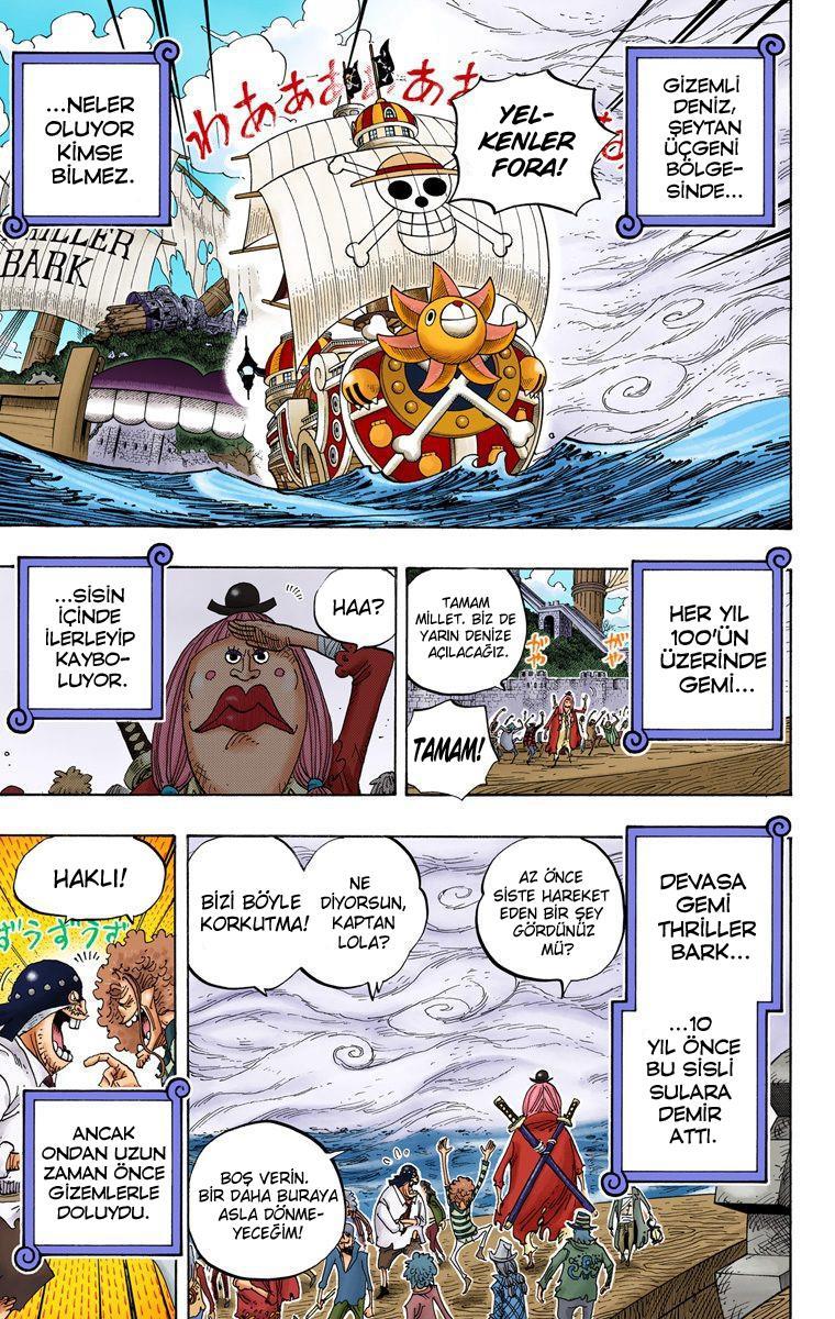 One Piece [Renkli] mangasının 0490 bölümünün 4. sayfasını okuyorsunuz.
