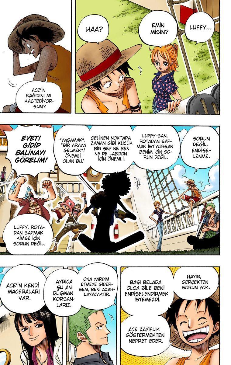 One Piece [Renkli] mangasının 0490 bölümünün 6. sayfasını okuyorsunuz.