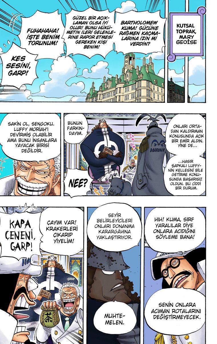 One Piece [Renkli] mangasının 0490 bölümünün 8. sayfasını okuyorsunuz.