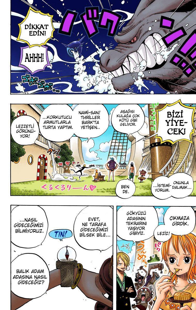 One Piece [Renkli] mangasının 0490 bölümünün 14. sayfasını okuyorsunuz.