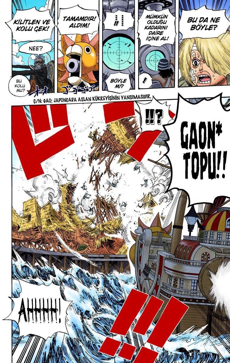 One Piece [Renkli] mangasının 0495 bölümünün 13. sayfasını okuyorsunuz.