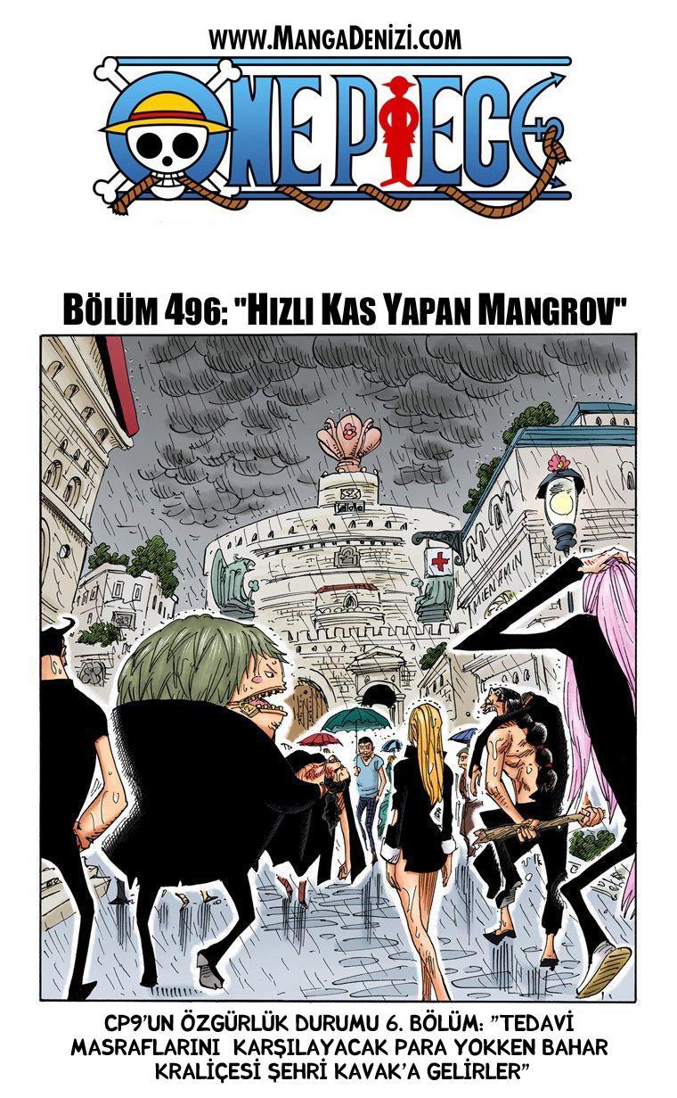 One Piece [Renkli] mangasının 0496 bölümünün 2. sayfasını okuyorsunuz.