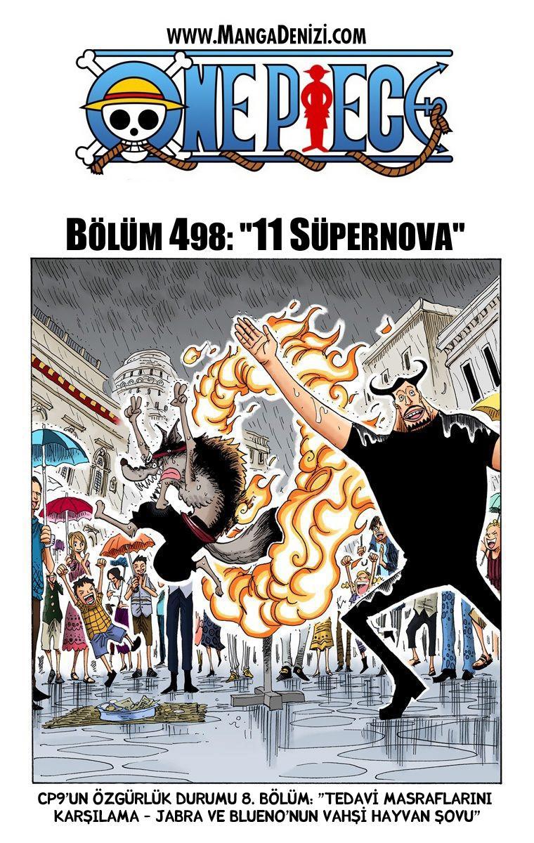 One Piece [Renkli] mangasının 0498 bölümünün 2. sayfasını okuyorsunuz.