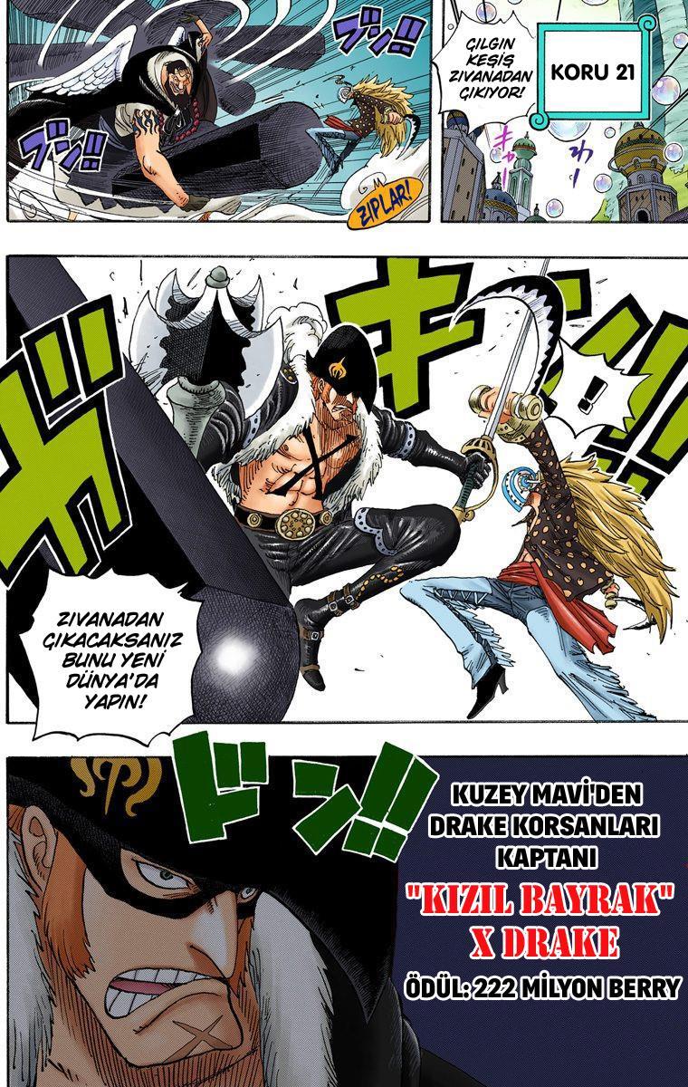 One Piece [Renkli] mangasının 0498 bölümünün 17. sayfasını okuyorsunuz.