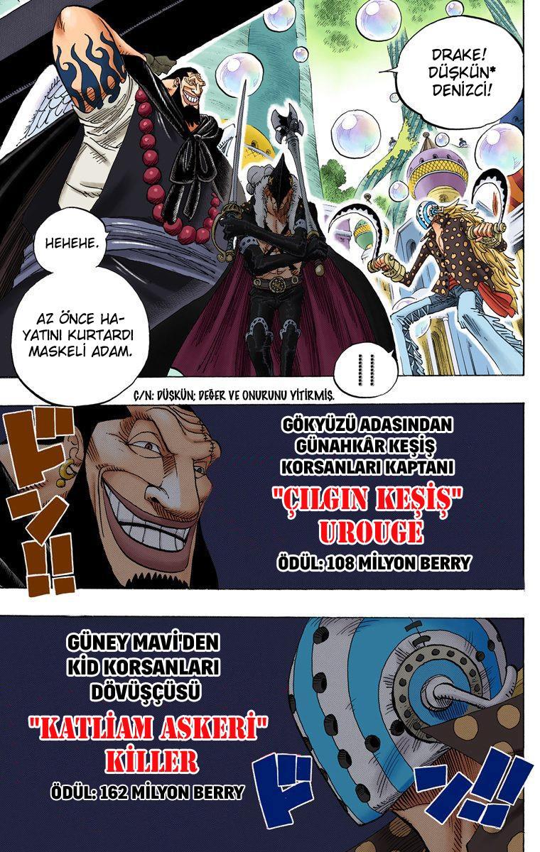 One Piece [Renkli] mangasının 0498 bölümünün 18. sayfasını okuyorsunuz.