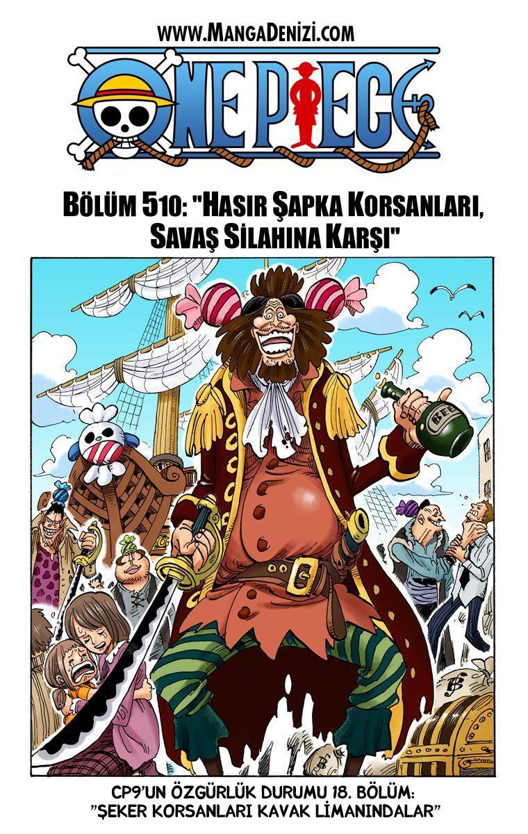 One Piece [Renkli] mangasının 0510 bölümünün 2. sayfasını okuyorsunuz.