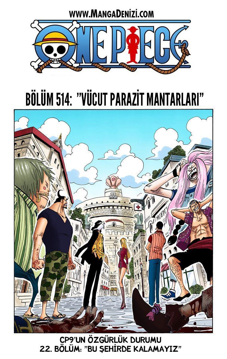 One Piece [Renkli] mangasının 0514 bölümünün 2. sayfasını okuyorsunuz.