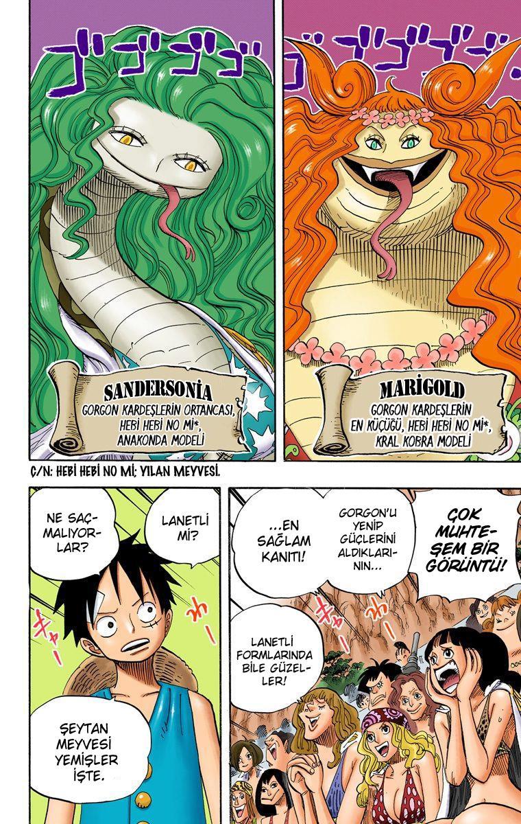 One Piece [Renkli] mangasının 0519 bölümünün 3. sayfasını okuyorsunuz.