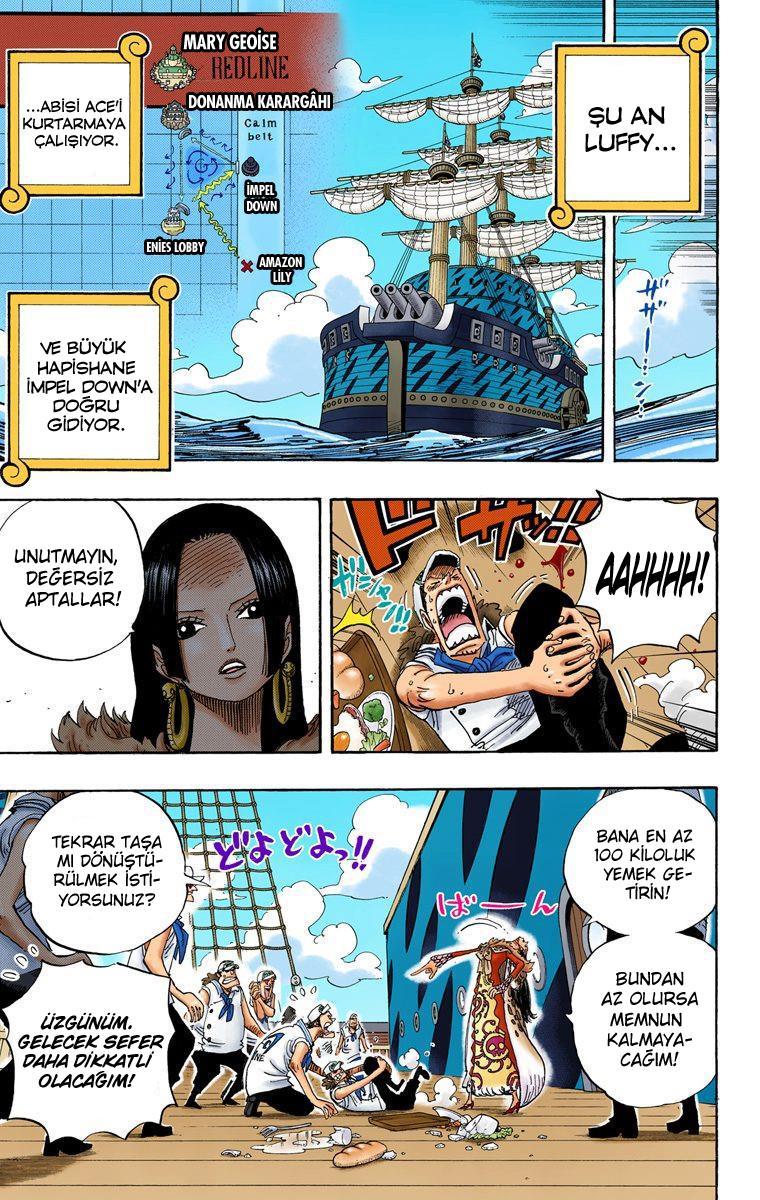 One Piece [Renkli] mangasının 0524 bölümünün 14. sayfasını okuyorsunuz.